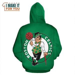 Boston Celtics Pullover Kelly Green Hoodie Must Have Celtics Gifts for Fans 3