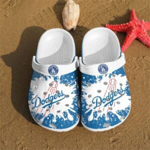 Los Angeles Dodgers Water Splash Clog, Gift for Dodgers Fans