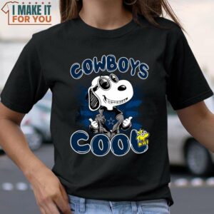 Dallas Cowboys Cool Snoopy Shirt Dallas Cowboys Gifts for Fanatics 2
