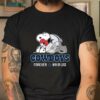 Dallas Cowboys Forever Win Or Lose Snoopy T-Shirt, Gifts For Peanuts and NFL Fan