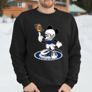 Dallas Cowboys Mickey Cheerful Football T Shirt Unique Dallas Cowboys Gifts 2