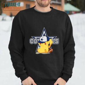 Dallas Cowboys Pikachu Shirt Gift For Cowboy Fan 4