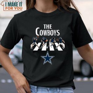 Dallas Cowboys The Beatles Rock Band Shirt T Shirt Dallas Cowboys Gifts for Game Day 2
