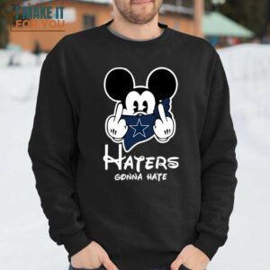 Haters Gonna Hate Dallas Cowboys Mickey T Shirt Gifts For Dallas Cowboys Fans 4