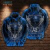 Melallica Dallas Cowboys In Blue Fire 3D Hoodie, Unique Dallas Cowboys Gifts