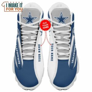Custom Dallas Cowboys Football Air Jordan 13 Sneaker Top Rated Cowboys Gifts 2