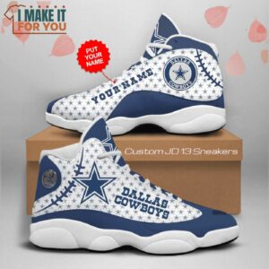 Custom Dallas Cowboys Air Jordan 13 Shoes Dallas Cowboys Personalized Gifts 3