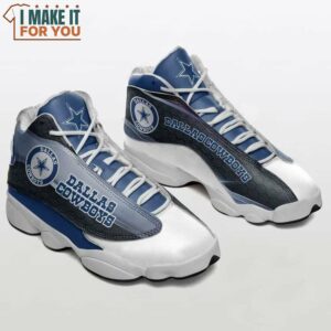 Dallas Cowboys Air Jordan 13 Basketball Shoes, Gifts for Dallas Cowboy Fans Dallas Cowboys Air Jordan 13 Basketball Shoes, Gifts for Dallas Cowboy Fans