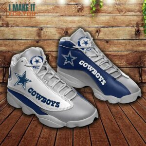 Dallas Cowboys Air Jordan 13 Sport Sneaker for Fan, Unique Cowboys Gifts