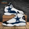 Dallas Cowboys Jordan 13 Sneakers, Dallas Cowboys Gifts for Holidays