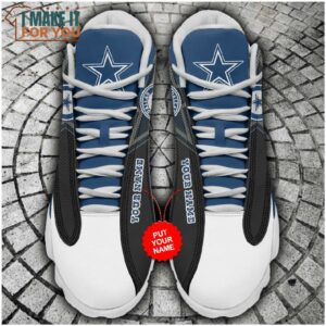 Personalized Dallas Cowboys Air Jordan 13 Sport Sneaker for Fan Affordable Cowboys Gifts 2