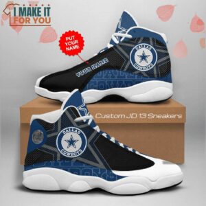 Personalized Dallas Cowboys Air Jordan 13 Sport Sneaker for Fan Affordable Cowboys Gifts 3