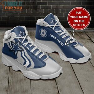 Custom Dallas Cowboys Air Jordan 13 Sport Shoes, Gifts for Cowboys Fans Custom Dallas Cowboys Air Jordan 13 Sport Shoes, Gifts for Cowboys Fans