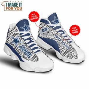 Dallas Cowboys Personalized Air Jordan 13 For Fan Shoes Sport Sneakers