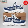 Dallas Cowboys Custom Blue Lightning Max Soul Sneakers Sport Shoes