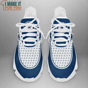Dallas Cowboys Custom Blue Galaxy White Max Soul Running Shoes 2