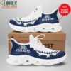 Dallas Cowboys Custom White Blue Rugby Max Soul Sneakers Running Shoes
