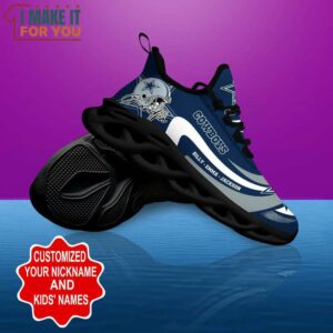 Dallas Cowboys Custom Max Soul Personalized Sneakers Shoes Gifts For Dallas Cowboys Fans 3