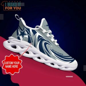 Dallas Cowboys Custom Max Soul Shoes Gifts For Dallas Cowboy Fans 5