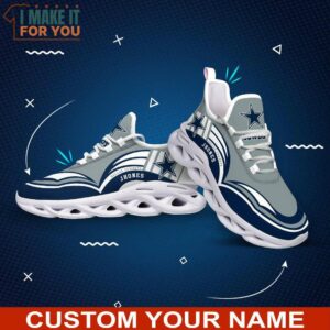 Dallas Cowboys Custom Name Max Soul Shoes Personalized Gifts For NFL Fans 2