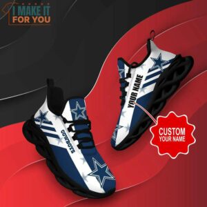 Dallas Cowboys Custom Name Max Soul Shoes Sneakers For Fans 10