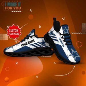 Dallas Cowboys Custom Name Max Soul Shoes Sneakers For Fans 11
