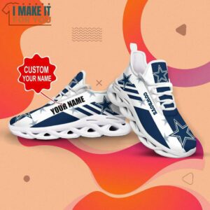 Dallas Cowboys Custom Name Max Soul Shoes Sneakers For Fans 12