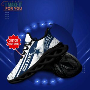 Dallas Cowboys Custom Name Max Soul Shoes Sport Sneakers For Cowboys Fans 2