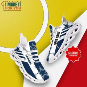 Dallas Cowboys Custom Name Max Soul Shoes Sneakers For Fans 4