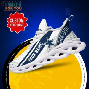 Dallas Cowboys Custom Name Max Soul Shoes Sport Sneakers For Cowboys Fans 3