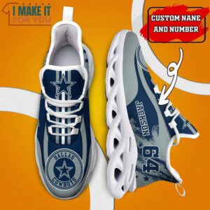 Dallas Cowboys Custom Name Max Soul Sneakers Pesonalized Dallas Cowboys Shoes 4