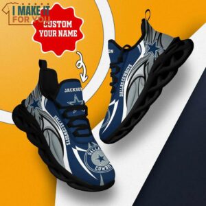 Dallas Cowboys NFL Custom Max Soul Shoes Dallas Cowboys Gift Ideas 2