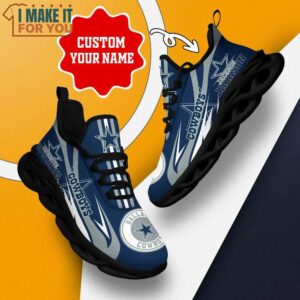Dallas Cowboys NFL Custom Max Soul Shoes Best Dallas Cowboys Gifts 2