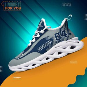 Dallas Cowboys Custom Name Max Soul Sneakers Pesonalized Dallas Cowboys Shoes 5