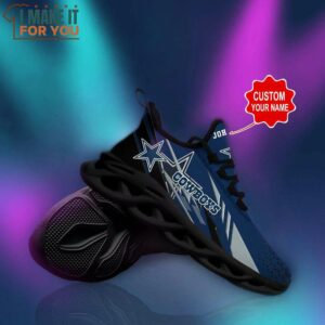 Dallas Cowboys Custom Name Max Soul Shoes Sneakers Hot Trending For NFL Fans 7