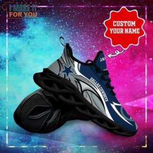 Dallas Cowboys NFL Custom Max Soul Shoes Dallas Cowboys Gift Ideas 4