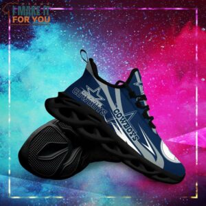Dallas Cowboys NFL Custom Max Soul Shoes Best Dallas Cowboys Gifts 4