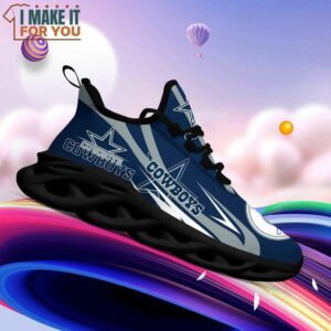Dallas Cowboys NFL Custom Max Soul Shoes Best Dallas Cowboys Gifts 5