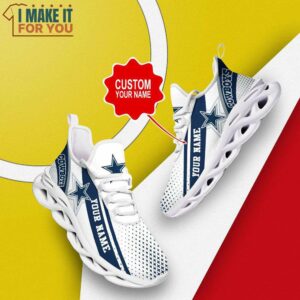 Dallas Cowboys Custom Name Max Soul Shoes Sport Sneakers For Cowboys Fans 8