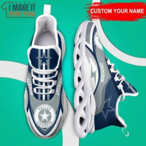 Dallas Cowboys NFL Custom Max Soul Shoes Dallas Cowboys Running Shoes 4