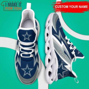 Dallas Cowboys NFL Custom Max Soul Shoes Dallas Cowboys Gifts for Fanatics 4