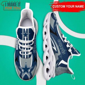 Dallas Cowboys NFL Custom Max Soul Shoes Dallas Cowboys Gifts for Football Lovers 4