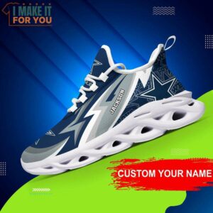 Dallas Cowboys NFL Custom Max Soul Shoes Dallas Cowboys Gifts for Fanatics 5