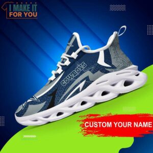 Dallas Cowboys NFL Custom Max Soul Shoes Dallas Cowboys Gifts for Football Lovers 5
