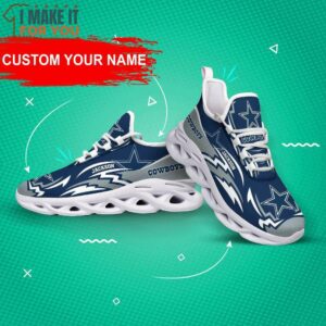 Dallas Cowboys NFL Custom Name Max Soul Sneakers Dallas Cowboys Gift Ideas 2