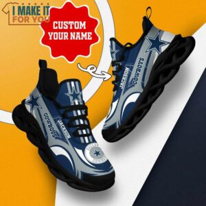 Dallas Cowboys NFL Max Soul Shoes Custom Name Sneakers Sport Shoes For Fan 3