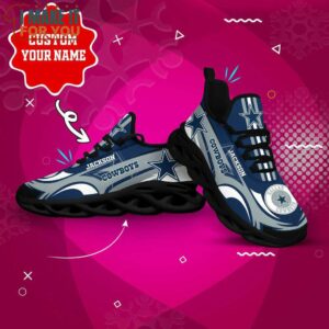 Dallas Cowboys NFL Max Soul Shoes Custom Name Sneakers Sport Shoes For Fan 5
