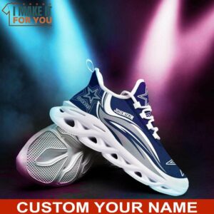 Dallas Cowboys NFL Max Soul Shoes Custom Name Sneakers Dallas Cowboys Personalized Gifts 3