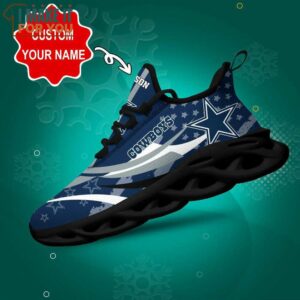 Dallas Cowboys NFL Max Soul Shoes Custom Name Sneakers Must Have Cowboys Fans 3