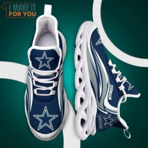 Dallas Cowboys NFL Max Soul Shoes Custom Name Sneakers Dallas Cowboys Personalized Gifts 4